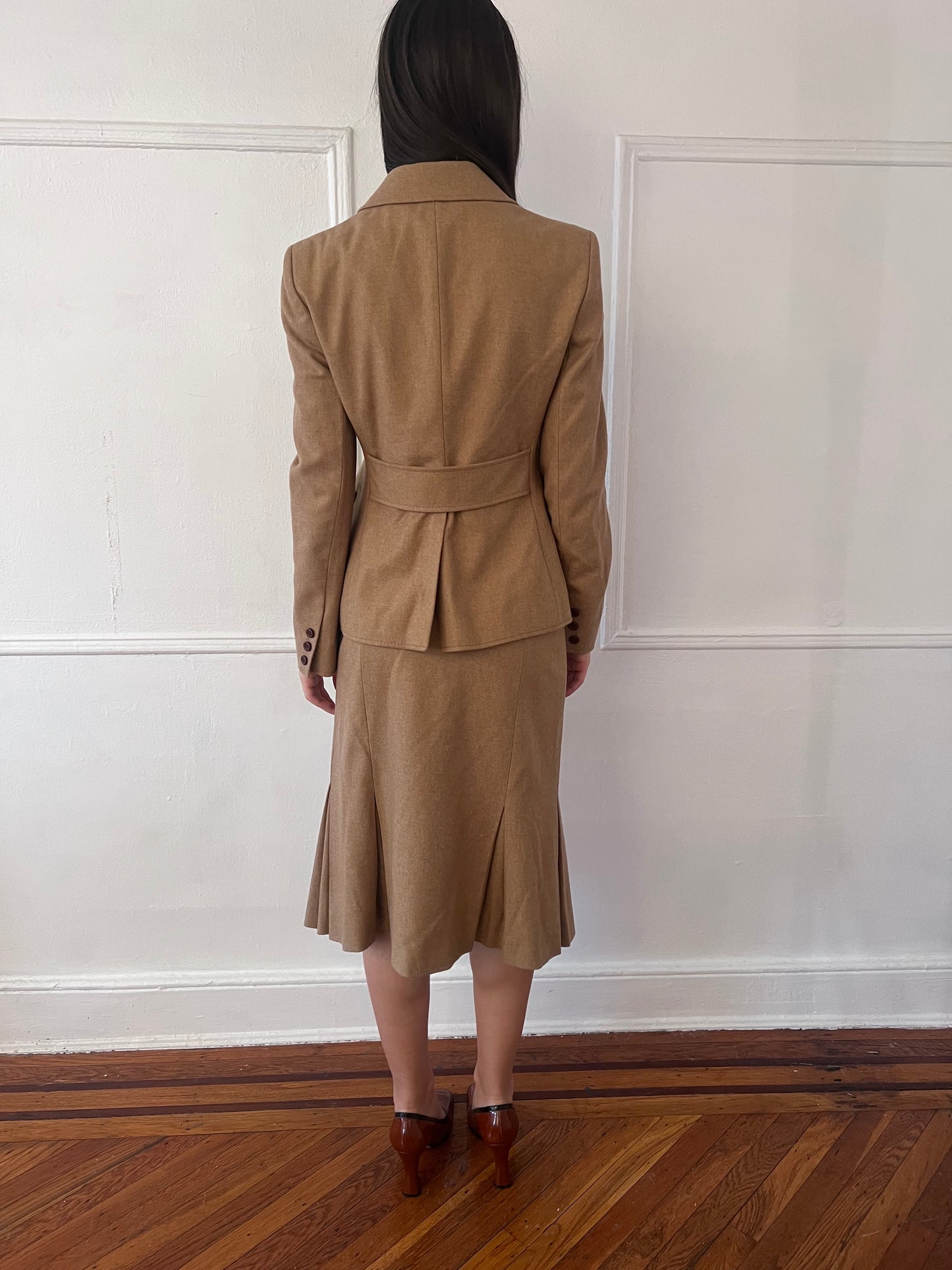 Miu Miu 2000s wool suit set