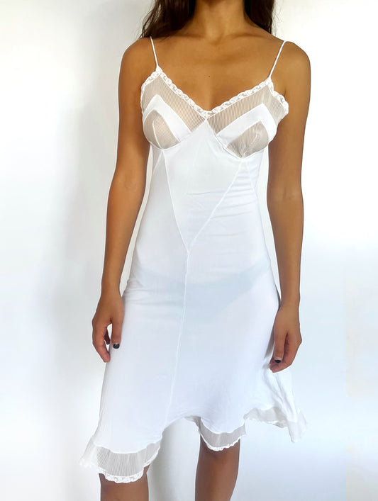 Vintage french slip dress