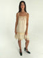 Antique 1920s silk dress