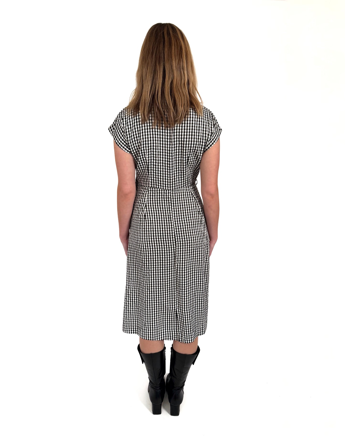 1950s gingham dress