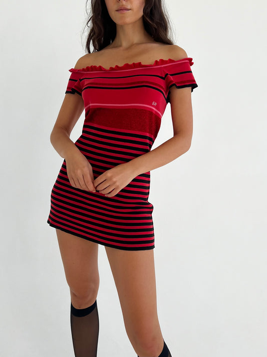 Sonia Rykiel striped mini dress