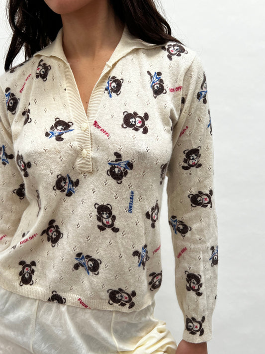 Hysteric Glamour “F*CK IT!” sweater