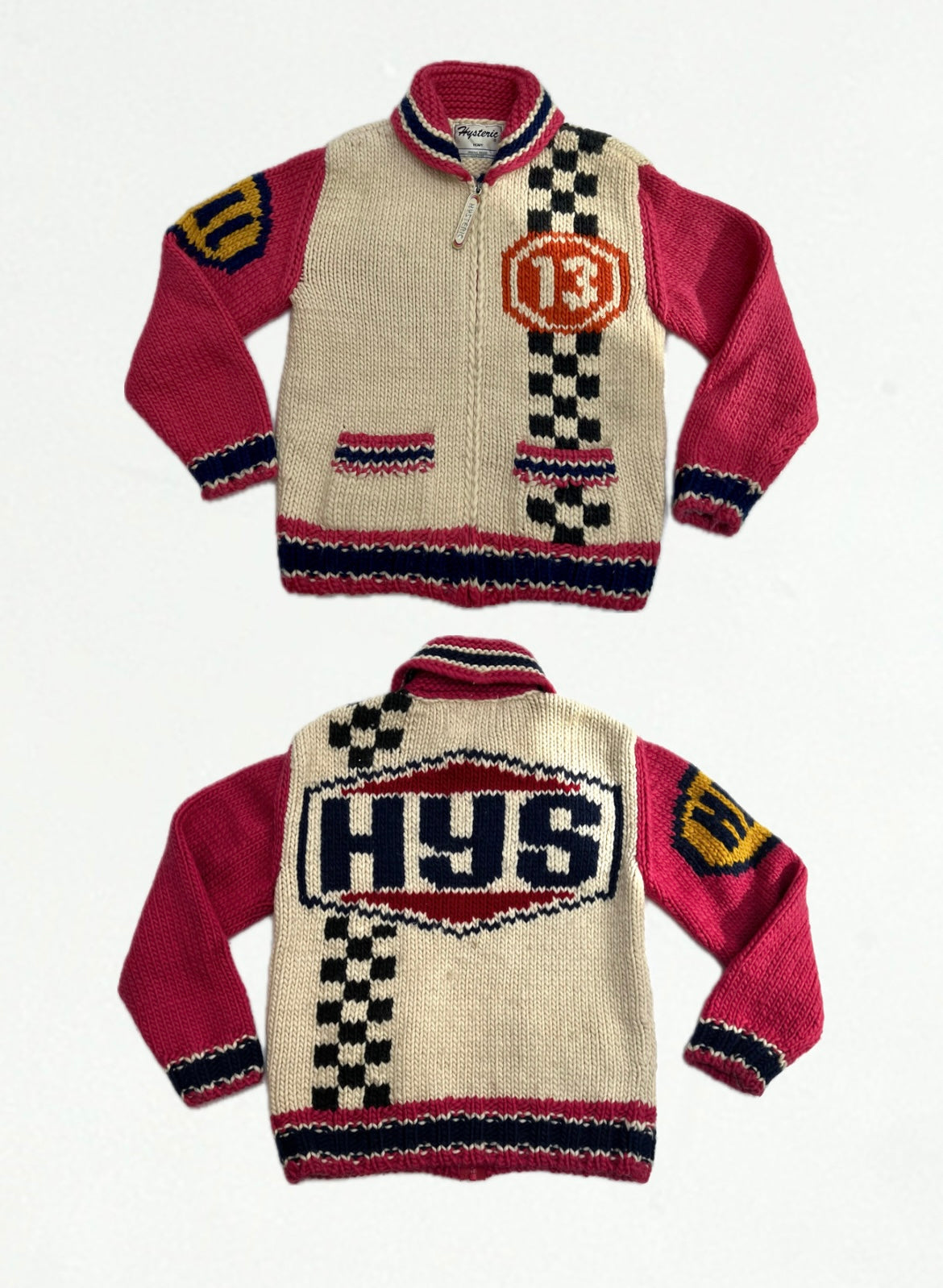 Hysteric Glamour knit zip up – littlesister