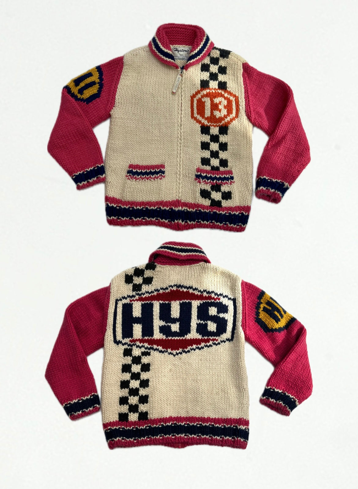 Hysteric Glamour knit zip up