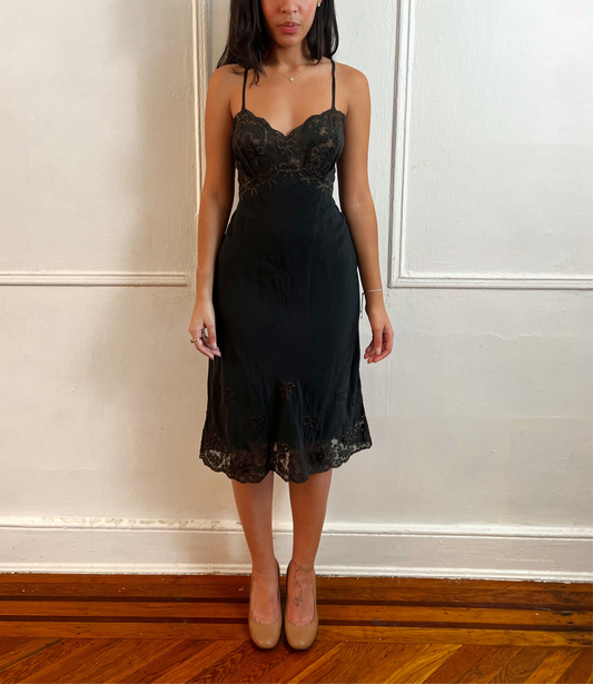 Antique silk dress ˚｡⋆౨ৎ˚