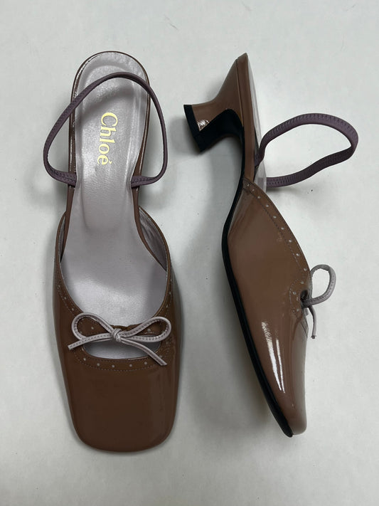 Chloé slingback heels