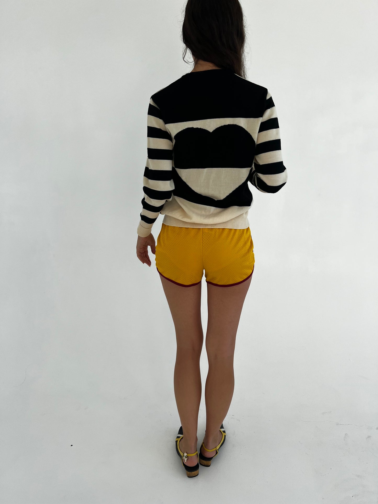 Moschino striped wool cardigan