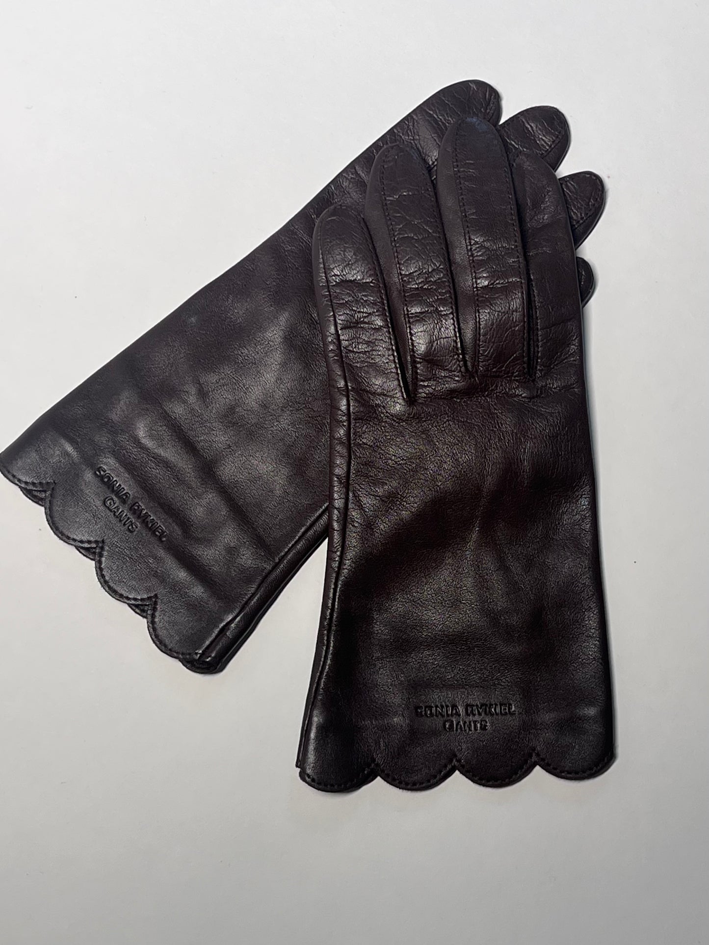 Sonia Rykiel leather gloves
