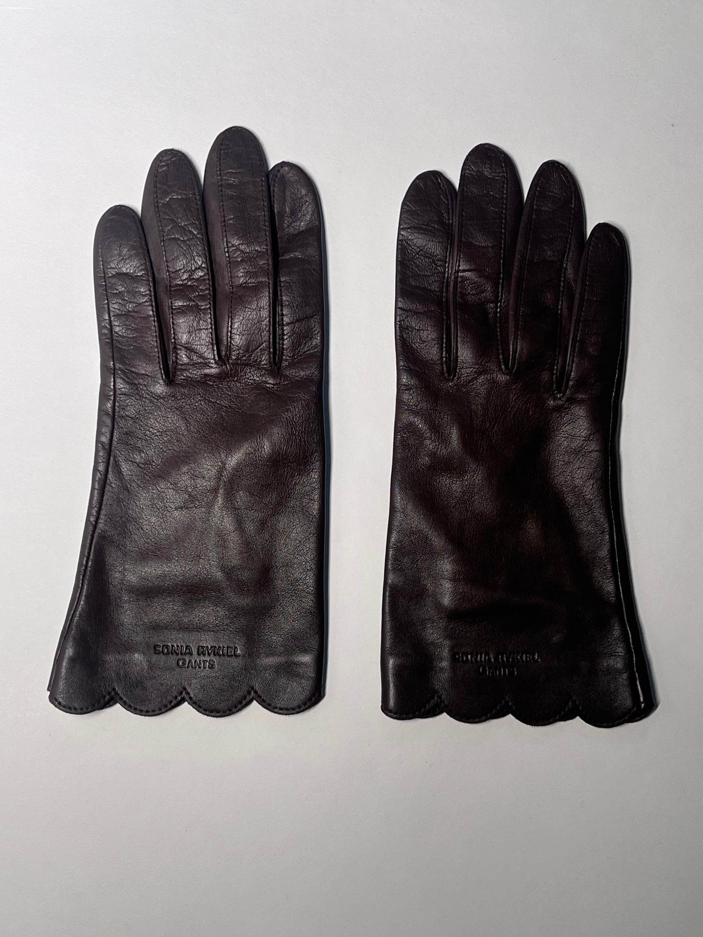 Sonia Rykiel leather gloves