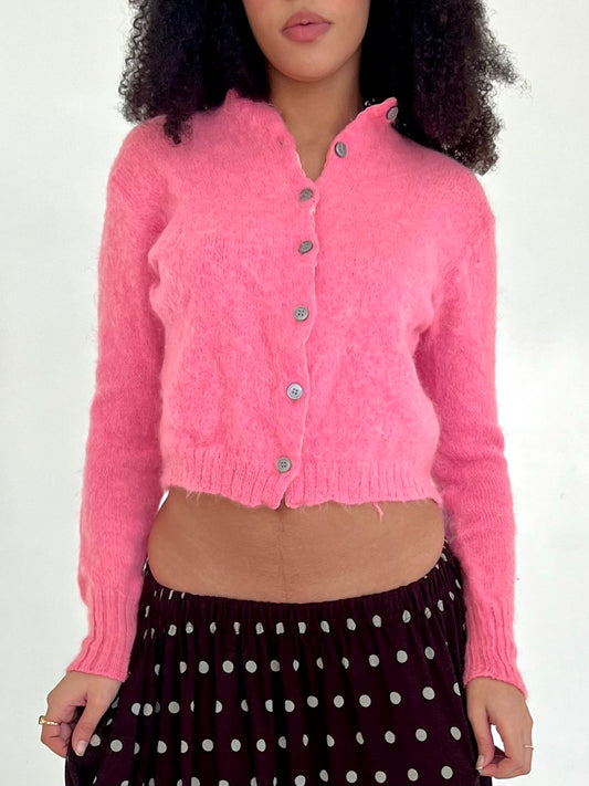 1960s mohair cardigan