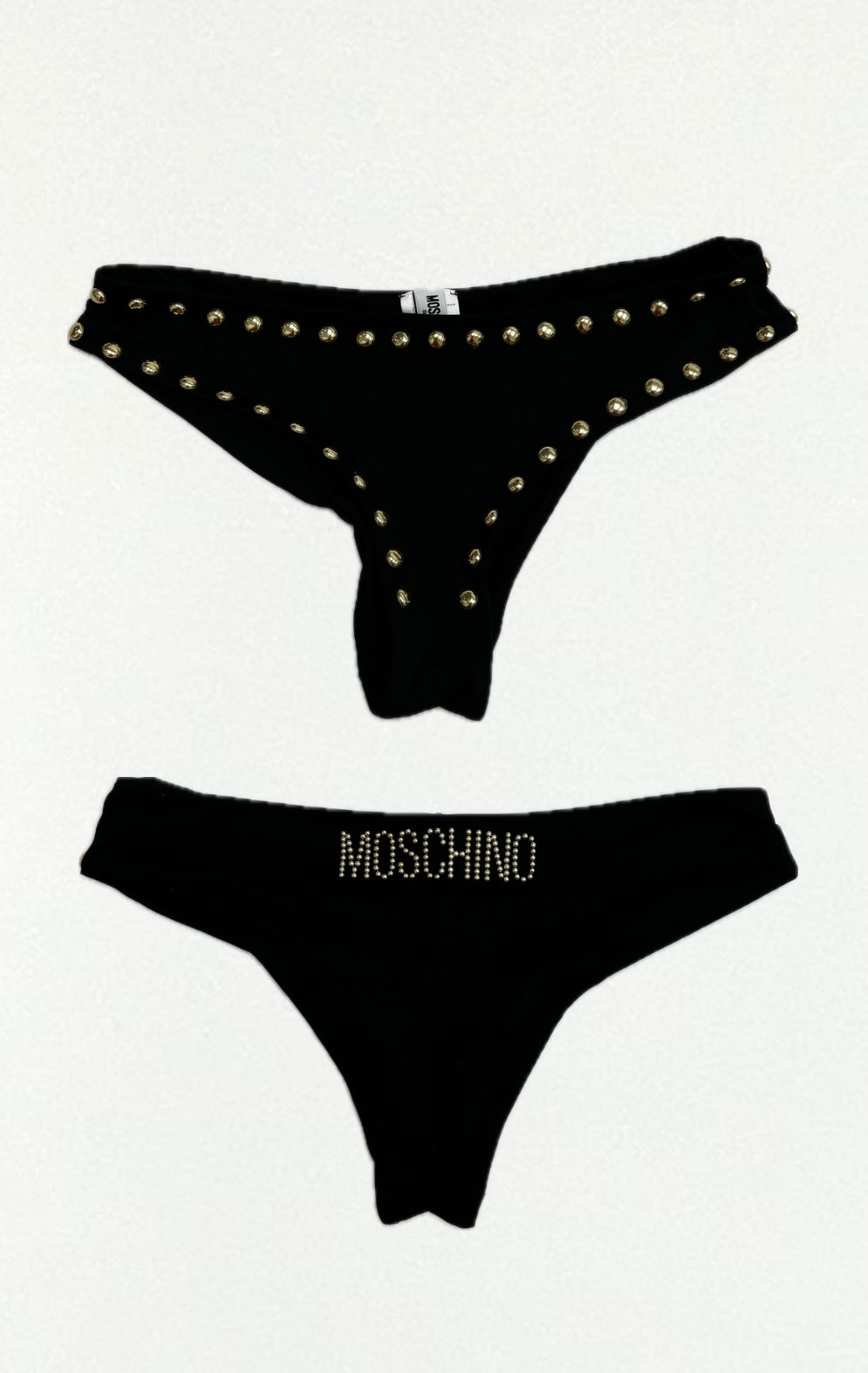 Moschino studded bikini bottoms