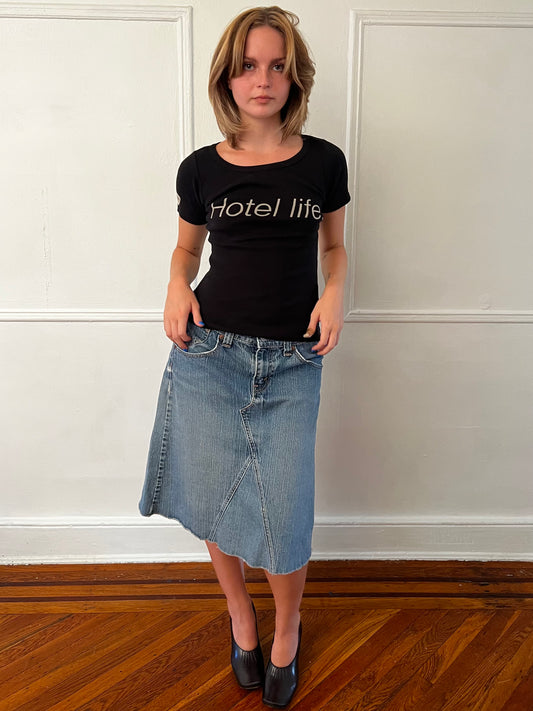 Hysteric Glamour 'Hotel life' top