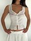 Antique 1900s corset cover