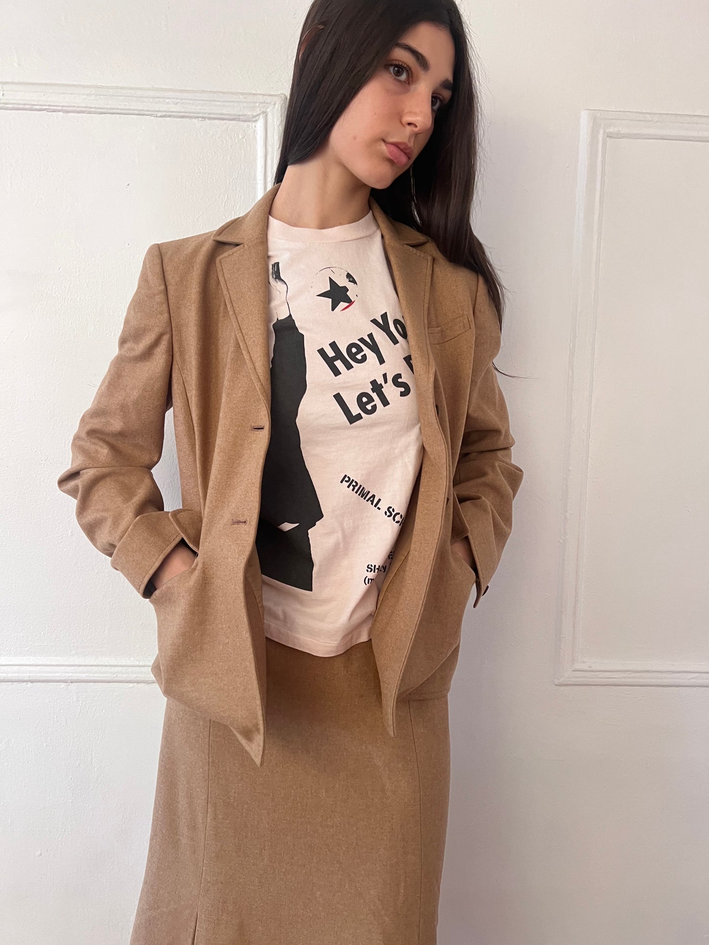 Miu Miu 2000s wool suit set