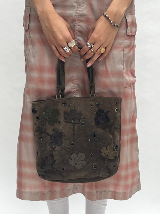 Prada FW 1999 leaf bag