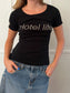Hysteric Glamour 'Hotel life' top