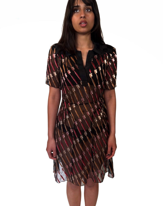 Anna Sui SS 2012 dress