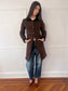 Agnes B sheepskin coat