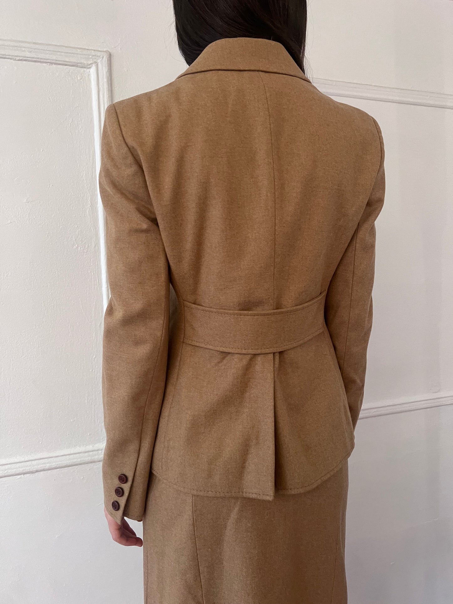 Miu Miu 2000s wool suit set