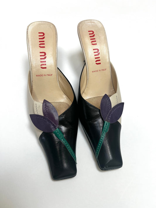 Miu Miu tulip heel