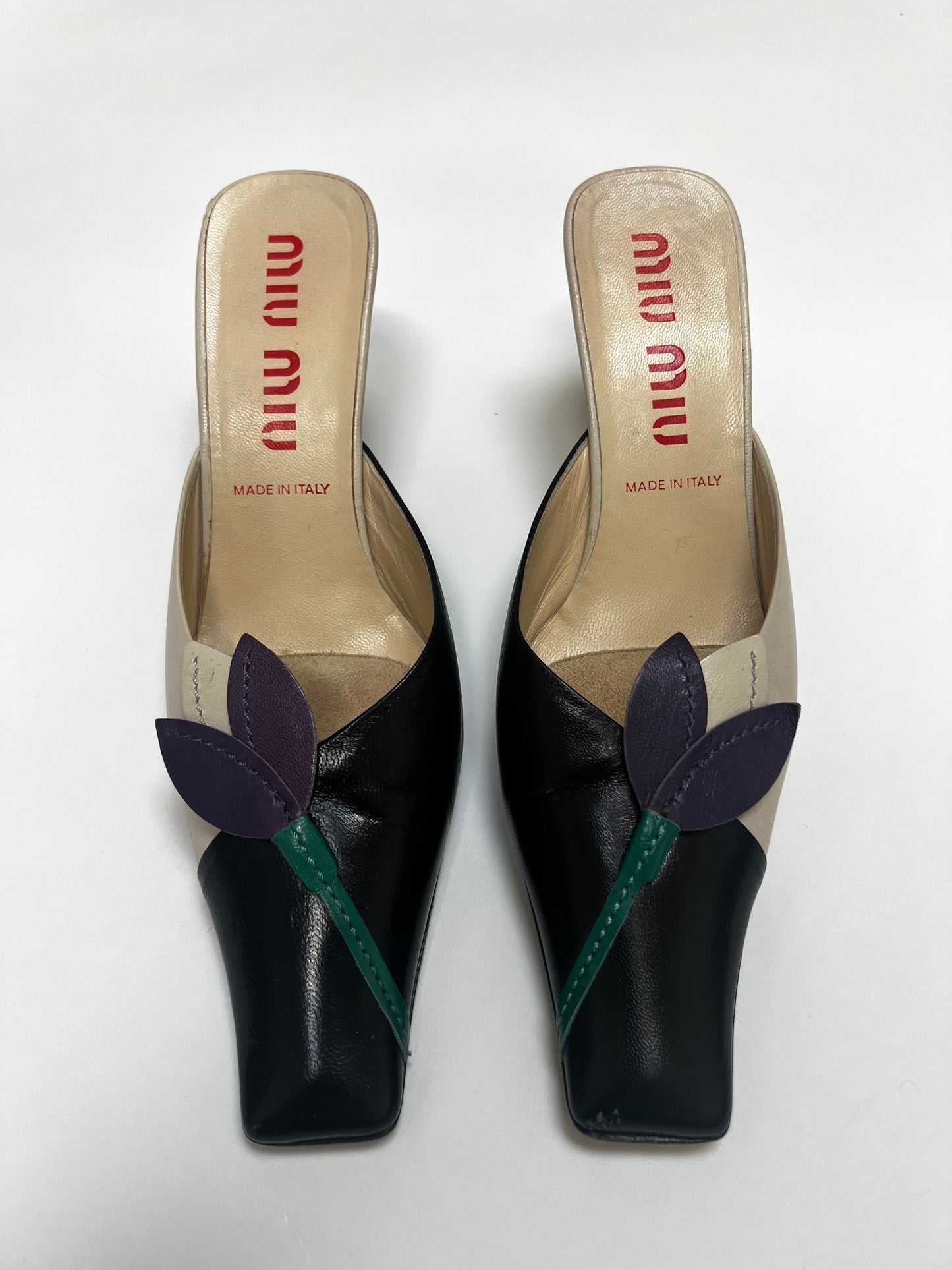 Miu Miu tulip heel