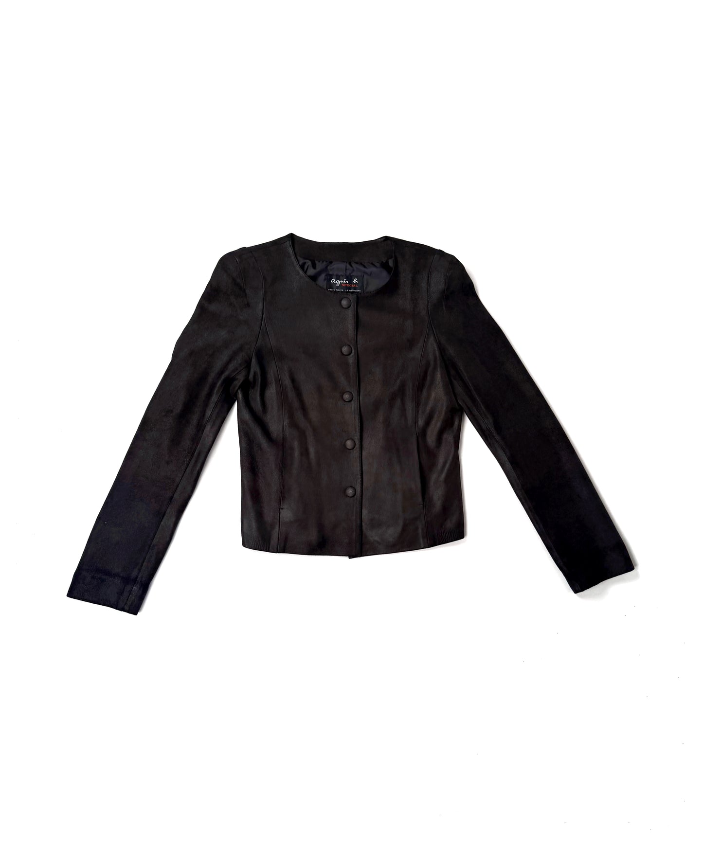 Agnes B special lambskin jacket