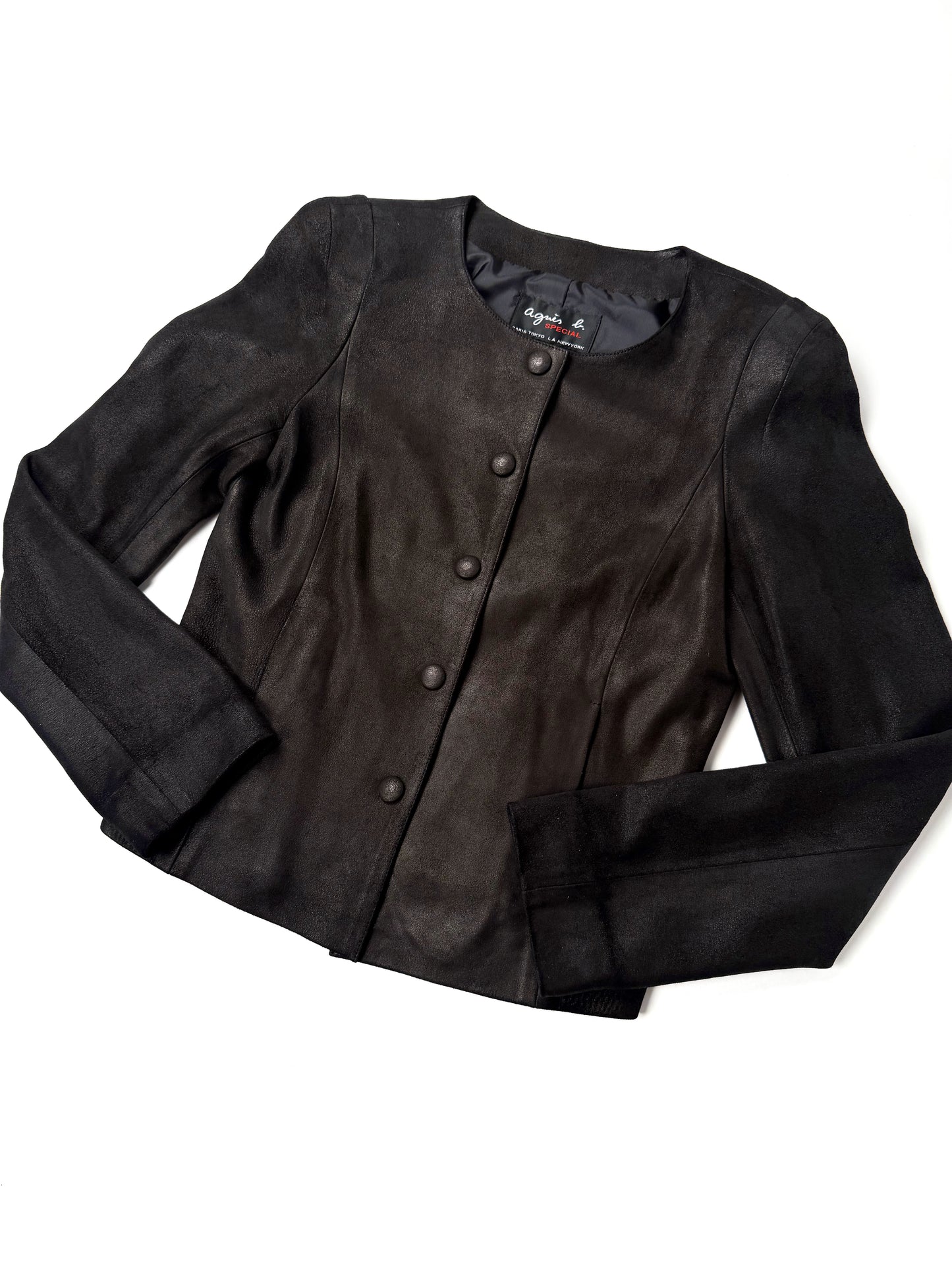 Agnes B special lambskin jacket