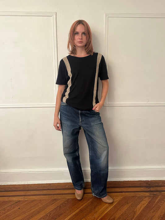 Vintage 'suspenders' tee
