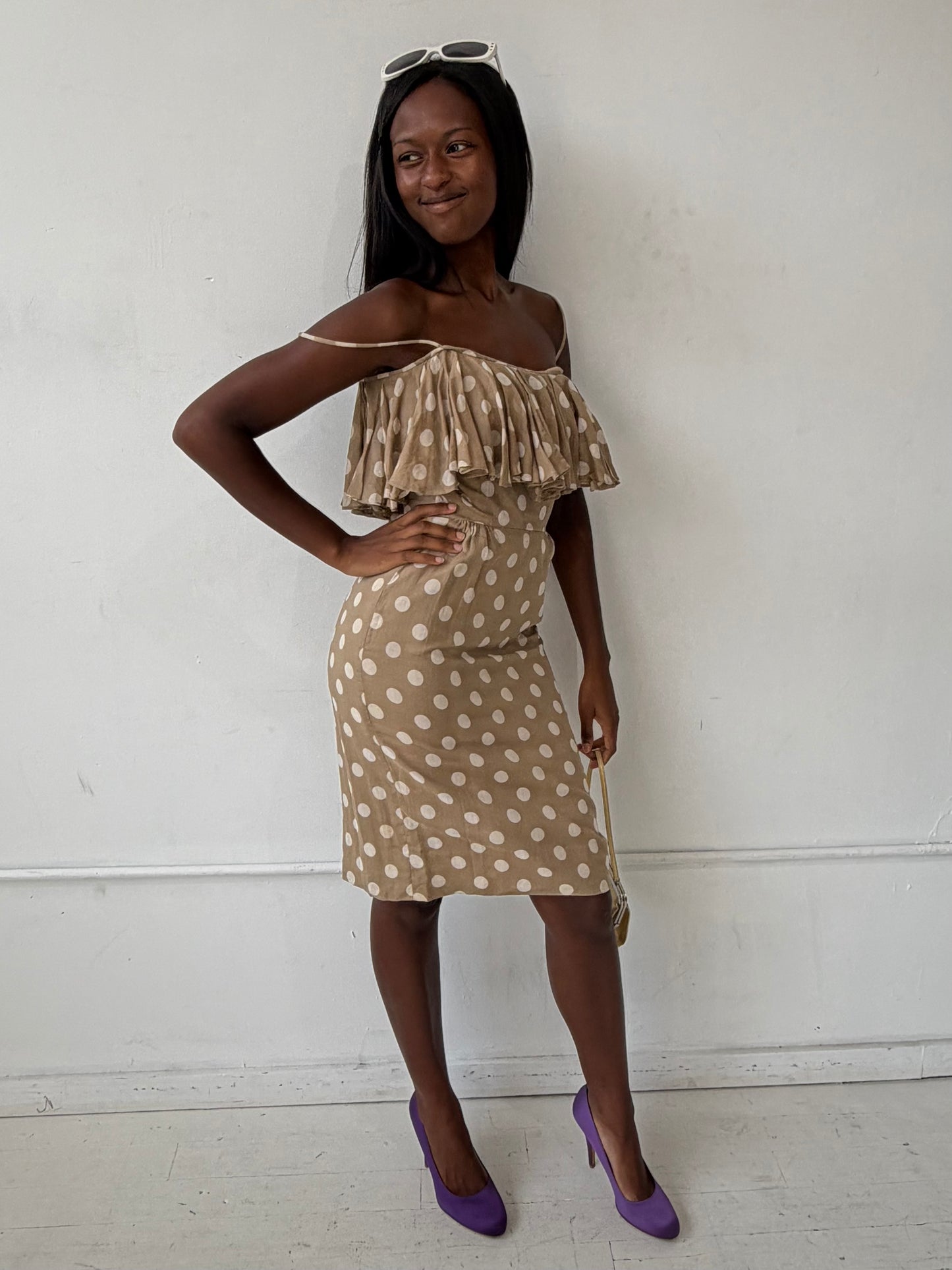 Polka dot dress