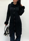 Philosophy di Alberta Ferretti knit wool coat