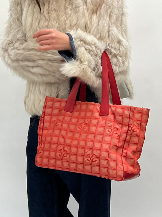 Chanel travel tote