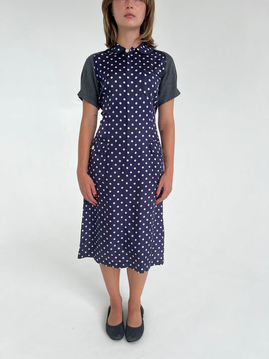 Comme des Garçons AD 2007 silk dress