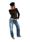 Agnes B special lambskin jacket