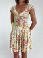 Vintage floral dress ۶ৎ