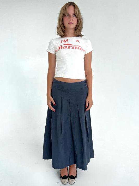 Agnes B pleated skirt