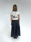 Agnes B pleated skirt