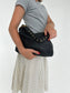 Miu Miu pebble leather studded bag