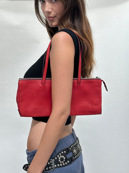 Miu Miu red bag
