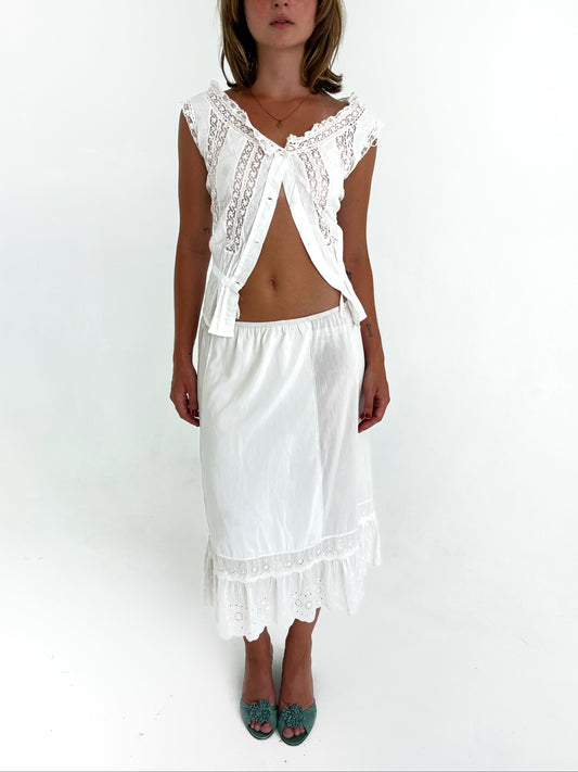 Antique 1900s corset cover