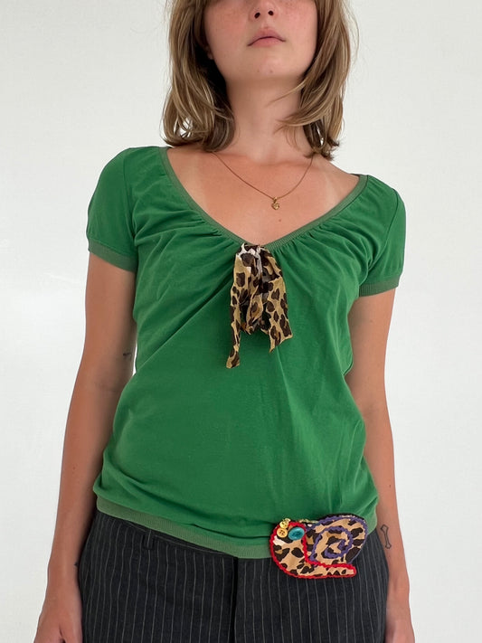 Moschino 'follow me!' top