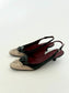 Prada slingblack kitten heel
