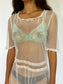 Antique 1930s net dress