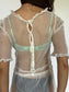 Antique 1930s net dress