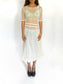 Antique 1930s net dress