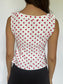 Vintage polka dot top