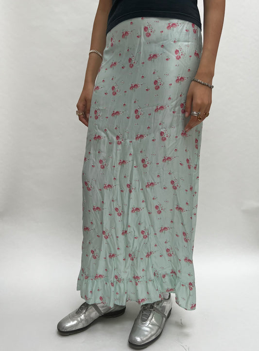 Marni SS1999 silk skirt