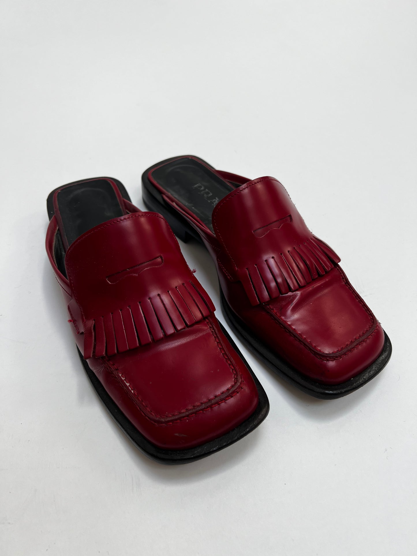 Prada SS 1999 loafer slide