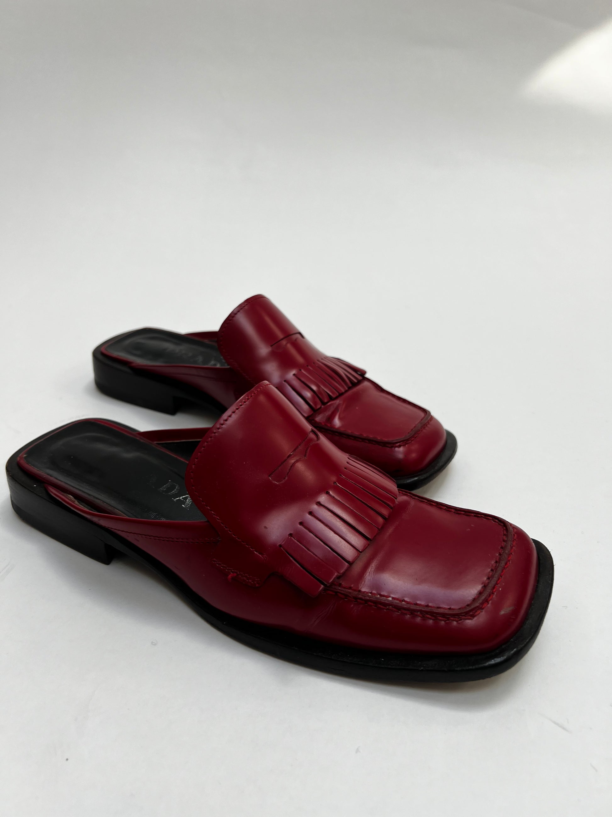 Prada SS 1999 loafer slide – Litttlesister Prada SS 1999 loafer slide – Litttlesister