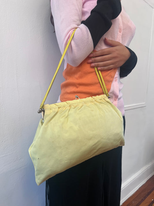 Miu Miu yellow bag