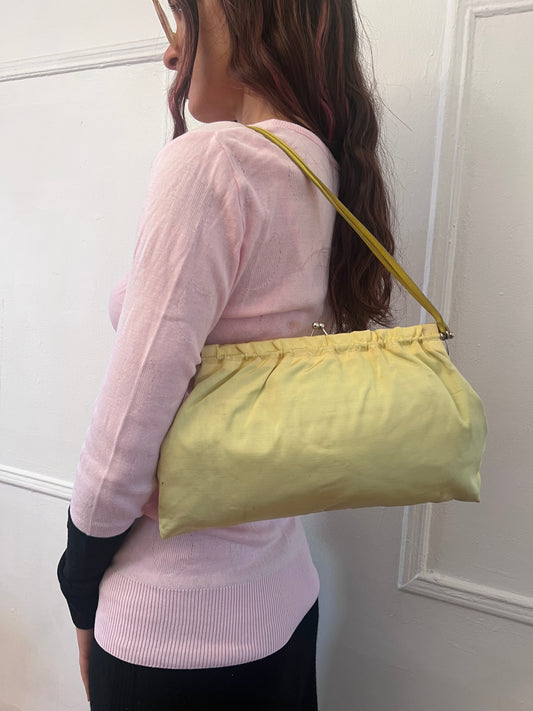 Miu Miu yellow bag